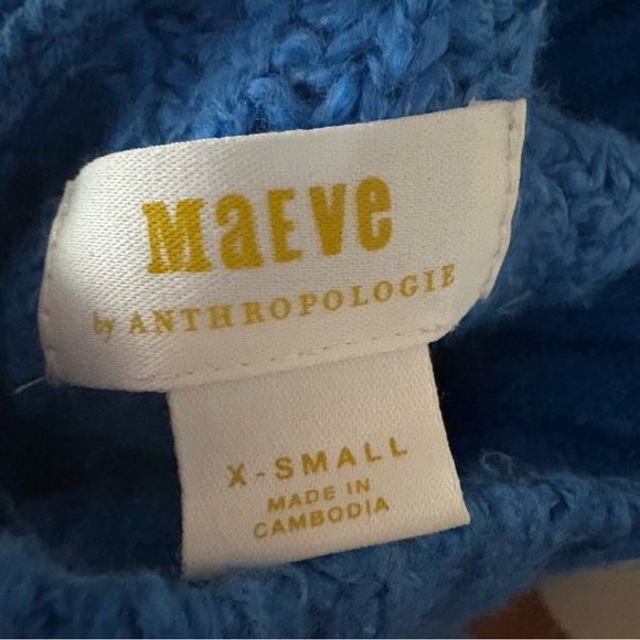 Maeve by Anthropologie The Dakotah Oversized Turtleneck Sweater - Picture 3 of 4